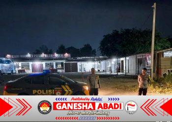 Cegah Kejahatan Jalanan, Polsek Cibeber Gencarkan Patroli Malam di Cilegon