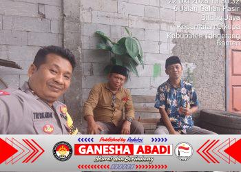 Bhabinkamtibmas Desa Bitung Jaya Sambangi Ketua RT dan RW, Perkuat Sinergi Jaga Kamtibmas