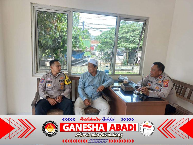 Kapolsubsektor Cikupamas Silaturahmi dan Layani Warga Pasir Gadung