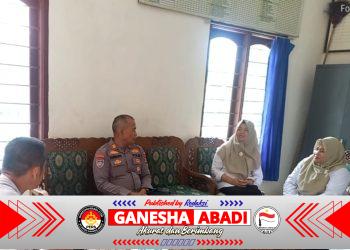 Kanit Binmas Polsek Pulomerak hampiri kasi pemerintahan Pulomerak