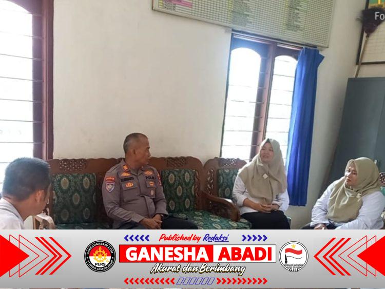Kanit Binmas Polsek Pulomerak hampiri kasi pemerintahan Pulomerak