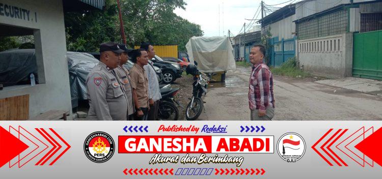 Polsek Cikupa Gelar Apel Pengamanan Aksi Unjuk Rasa Aliansi Buruh Banten Bersatu di Kawasan Industri De Facto