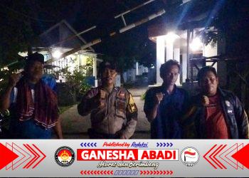 Sinergi Polisi dan Warga, Polsek Pulomerak Intensifkan Ronda Malam di Grogol