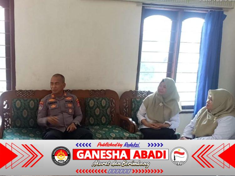 Kanit Binmas Polsek Pulomerak hampiri kasi pemerintahan Pulomerak