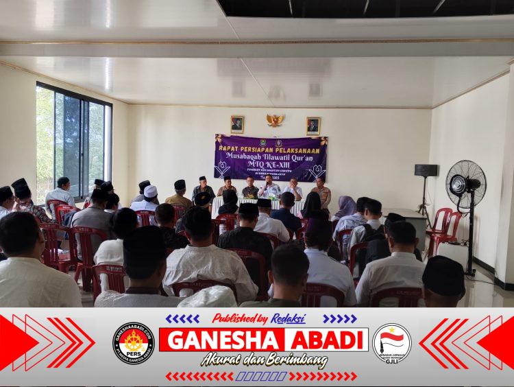 Polsek Cikupa Hadiri Rapat Persiapan MTQ ke-13 Tingkat Kecamatan Cikupa