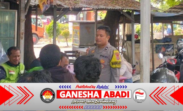 Cegah Curanmor, Polsek Cibeber Gencarkan Himbauan ke Warga