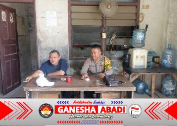 Bhabinkamtibmas Desa Sukanagara Laksanakan Sambang dan Himbauan Kamtibmas kepada Warga