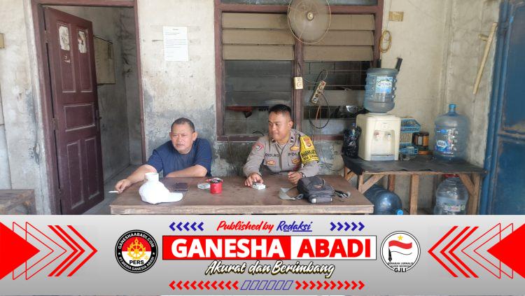 Bhabinkamtibmas Desa Sukanagara Laksanakan Sambang dan Himbauan Kamtibmas kepada Warga