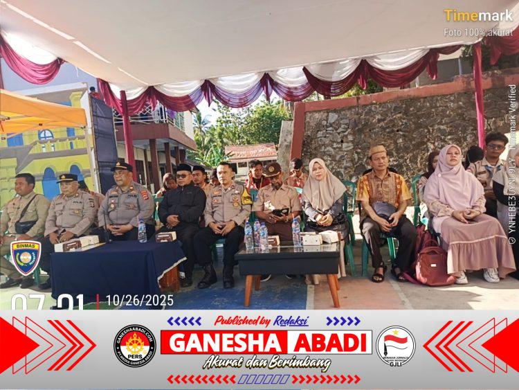 Polsek Ciwandan Polres Cilegon Hadiri Pembukaan Lomba Tangkas Pramuka se-Banten Tahun 2025
