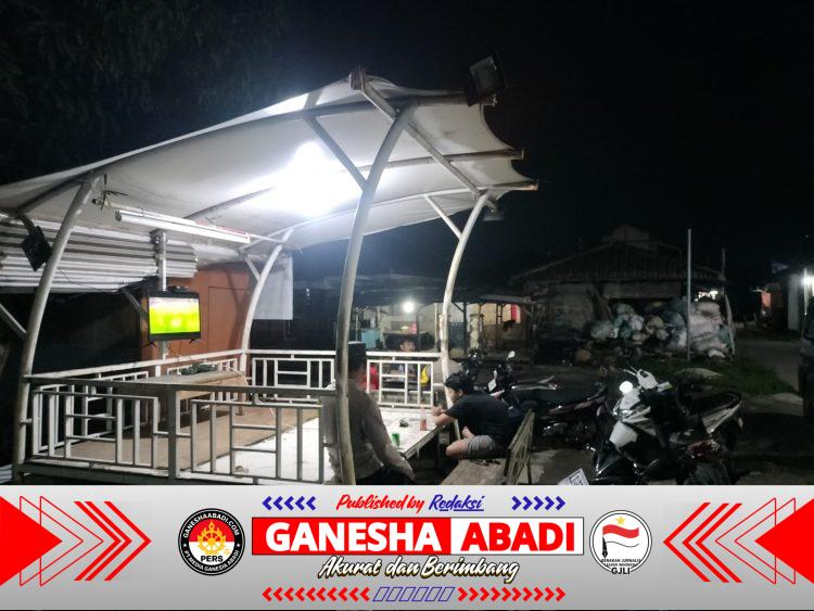 Polsek Pasar Kemis Laksanakan Ronda Siskamling Bersama Warga, Wujudkan Lingkungan Aman dan Kondusif