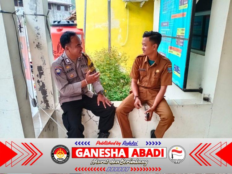 Bhabinkamtibmas Polsek Puloampel jumpai warganya guna bangun komunikasi yang positif