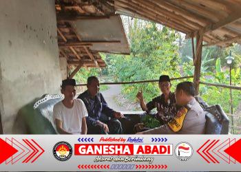 Kanit Binmas Polsek Pulomerak Sambangi Tokoh Masyarakat, Ajak Jaga Kamtibmas
