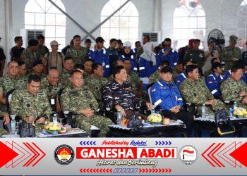 Panglima TNI Dampingi Menhan Saksikan Uji Penembakan Torpedo Kapal Selam Otonom Buatan Anak Bangsa