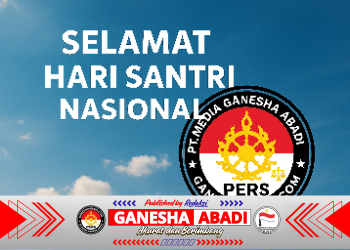 Media Online Nasional Ganesha Abadi Mengucapkan Selamat Hari Santri Nasional 2025