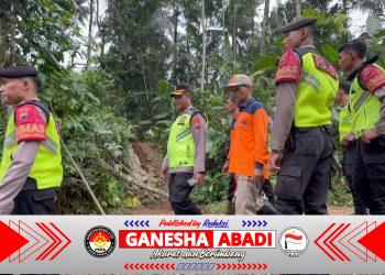 Tanggap Bencana, Polres Purbalingga Berikan Bantuan dan Layanan Kesehatan Gratis di Desa Maribaya