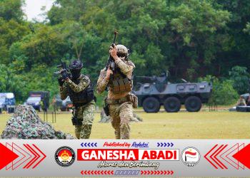 Panglima TNI Dampingi Presiden RI dan Raja Yordania Saksikan Demonstrasi Joint Drone Exercise