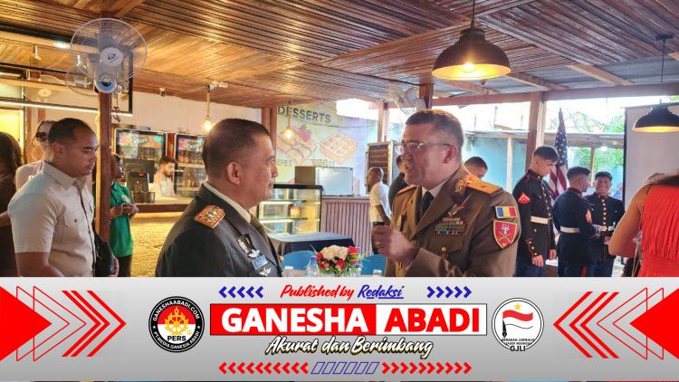 Tamu Kehormatan, DFC MINUSCA Hadiri 250th Marine Birthday Ball