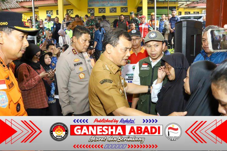 Kapolda Jateng Tinjau Lokasi Pengungsian Longsor Banjarnegara, Pastikan Kesiapan Anggota Tangani Bencana