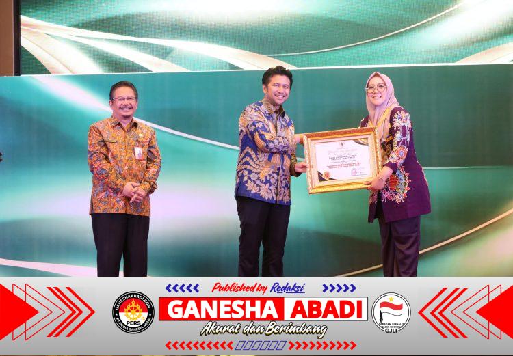 Dinas Lingkungan Hidup Provinsi Jawa Timur meraih Penghargaan Organisasi Perangkat Daerah