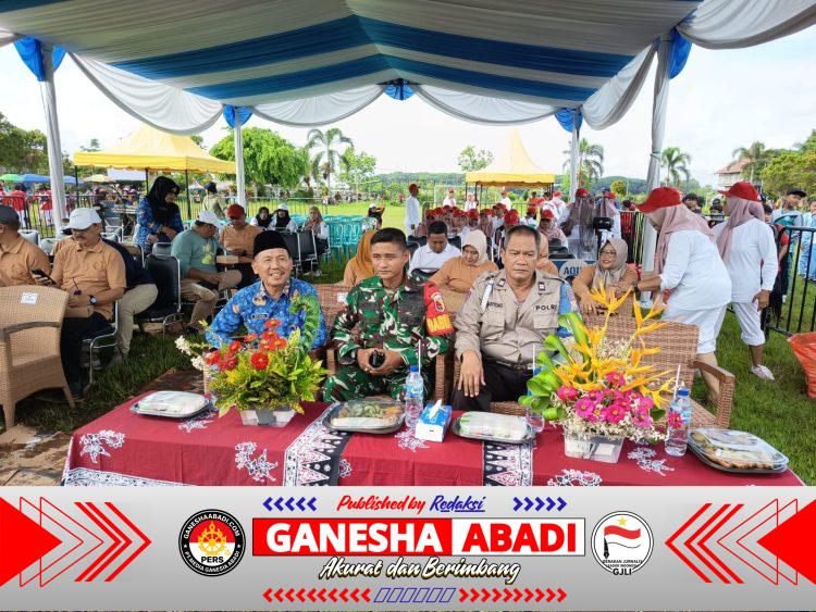 Babinsa Benculuk Perkuat Pembinaan Generasi Muda di Pembukaan PORSENI SD se-Kecamatan Cluring 2025