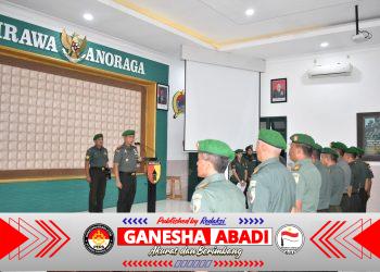 Dandim 0825 Perkuat Kepemimpinan Teritorial, Sertijab delapan Danramil Digelar Khidmat di Makodim Banyuwangi