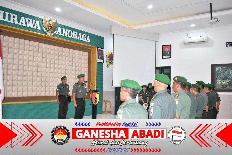 Dandim 0825 Perkuat Kepemimpinan Teritorial, Sertijab delapan Danramil Digelar Khidmat di Makodim Banyuwangi