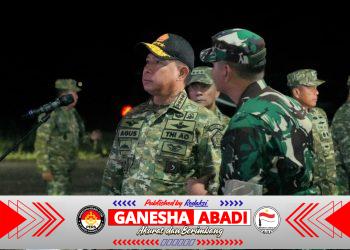 Panglima TNI Tinjau Latihan Terjun Malam di Bangka, Tingkatkan Kesiapsiagaan dan Pengamanan Wilayah