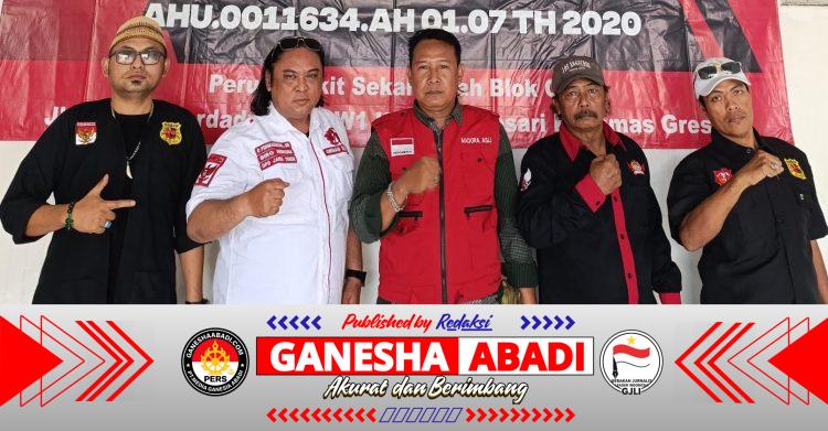 Dodik Firmansyah, S.H. Lakukan Kunjungan Resmi ke Kantor DPC Madas Gresik untuk Penguatan Marwah Organisasi