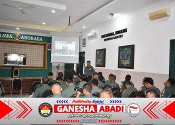 Kodim 0825/Banyuwangi Gelar Talkshow Bintal Ideologi 2025, Perkuat Disiplin dan Ketahanan Moral Prajurit