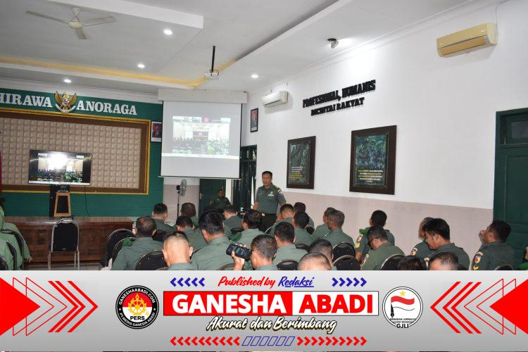 Kodim 0825/Banyuwangi Gelar Talkshow Bintal Ideologi 2025, Perkuat Disiplin dan Ketahanan Moral Prajurit