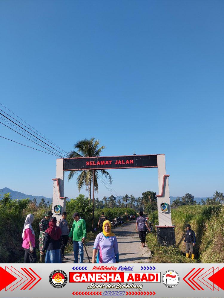 Semangat Gotong Royong, Wujudkan Lingkungan Desa Banyuanyar yang Bersih dan Nyaman