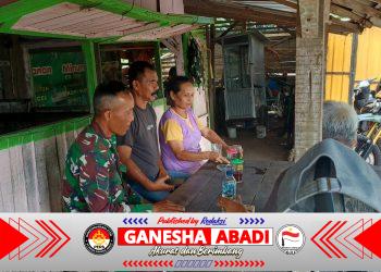 Babinsa Gombolirang Tingkatkan Kedekatan dengan Warga Lewat Komsos Rutin