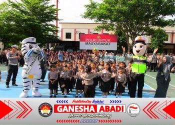 Polres Karanganyar Gelar Apel Peringatan Hari Anak Sedunia, Anak-Anak Tampil Berkreasi dan Sampaikan Pesan Hak Anak