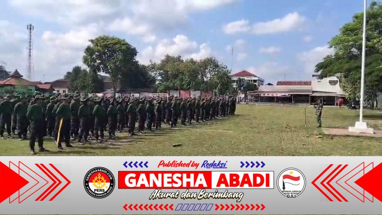 Selain Latihan Baris Berbaris, Joko Sampaikan Pentingnya Rasa Tanggung Jawab Sejak Dini kepada Pelajar SMK 