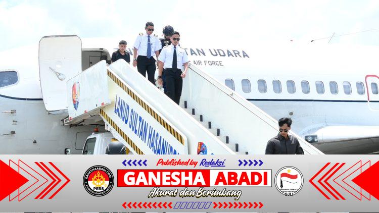 Sukhoi Skadron Udara 11 Paksa Mendarat Pesawat Asing di Lanud Sultan Hasanuddin dalam Latihan Opsgakkumpamwilud 2025