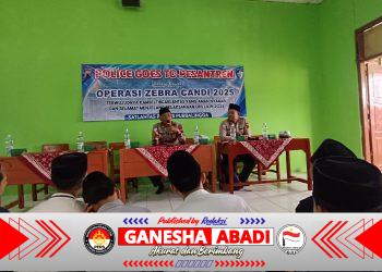 Operasi Zebra Candi 2025, Polres Purbalingga Gelar Police Goes to Pesantren