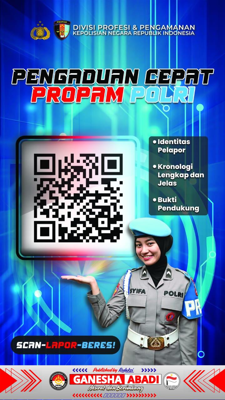 Bidpropam Polda Jateng Luncurkan Dumas QR Code, Akses Pengaduan Masyarakat Kini Lebih Cepat dan Transparan
