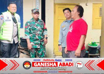 Ada Maksut dan Tujuan Apa, Babinsa Kratonan, Bhabinkamtibmas & Linmas Datangi Ketua RT