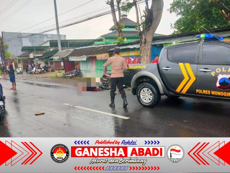 Polres Wonogiri Tangani Cepat Laka Lantas di Giriwoyo, Satu Korban Meninggal Dunia