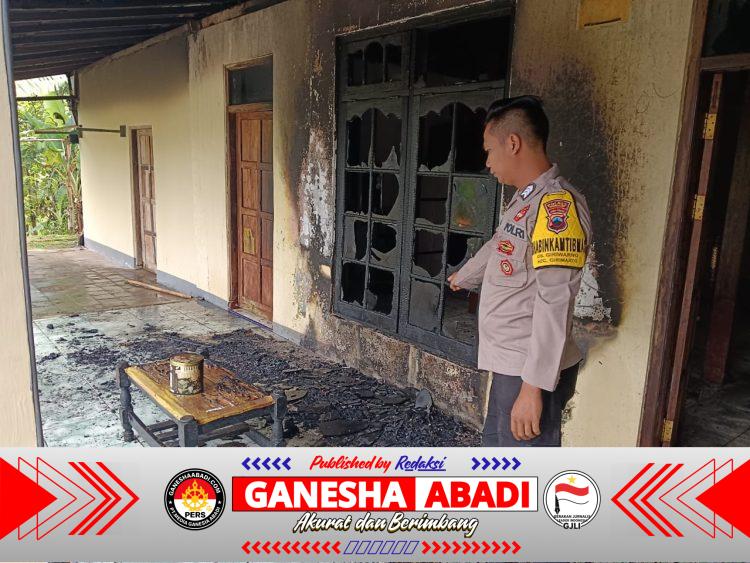 Dugaan Pembakaran Rumah di Girimarto, Polres Wonogiri Lakukan Penyelidikan Intensif