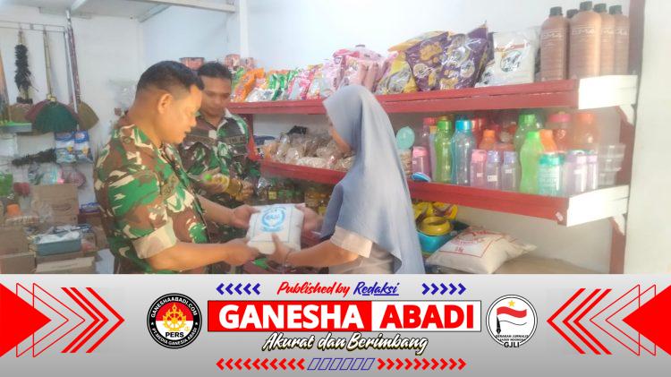 Babinsa Laksanakan Pendataan Logwil di Mini Market untuk Perbarui Data Teritorial