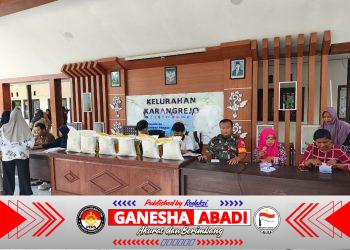 532 Warga Karangrejo Terima Bantuan Pangan
