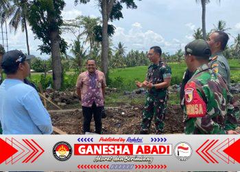 Kodim 0825 Banyuwangi Kawal Percepatan Pembangunan Desa Mandiri Pangan Olehsari