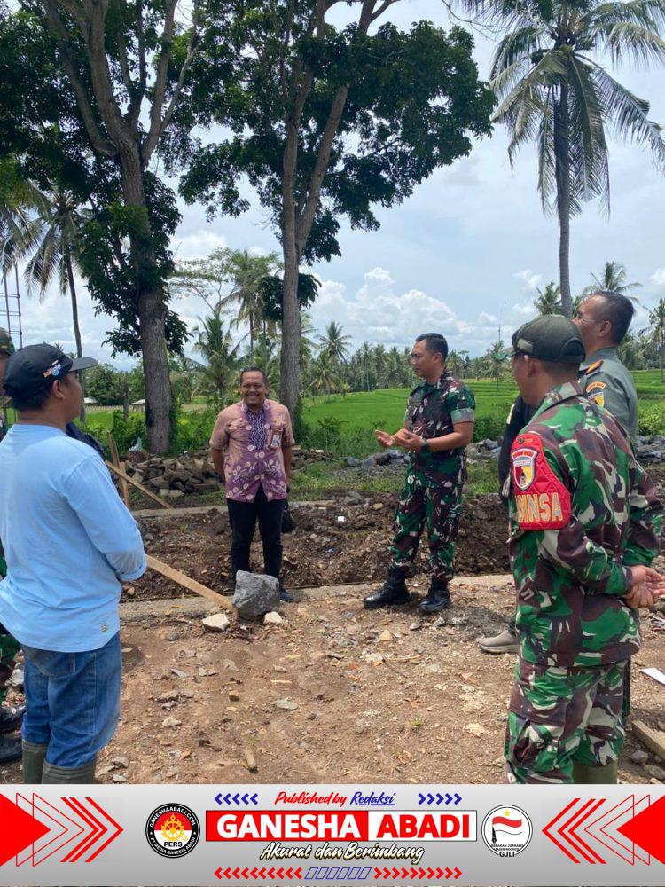 Kodim 0825 Banyuwangi Kawal Percepatan Pembangunan Desa Mandiri Pangan Olehsari
