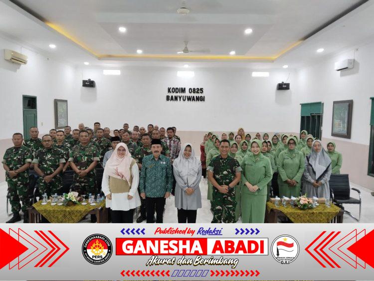 Kodim 0825 dan Dinsos PPKB Banyuwangi Satukan Langkah Percepat Program Quick Win Kemendagri