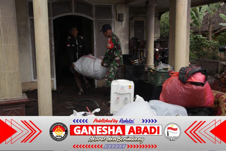 TNI Bergerak Cepat Tangani Dampak Erupsi Gunung Semeru