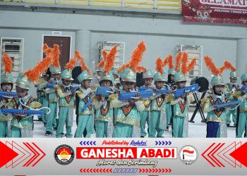 Lomba Marching Band Kapolres Gresik Cup 2025 Resmi Dibuka, Ratusan Peserta Tunjukkan Semangat Prestasi