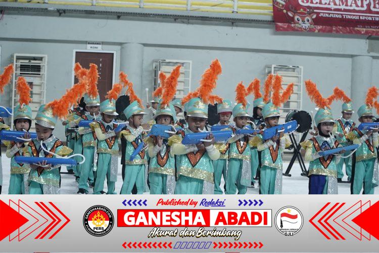 Lomba Marching Band Kapolres Gresik Cup 2025 Resmi Dibuka, Ratusan Peserta Tunjukkan Semangat Prestasi