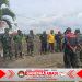Danramil 0825/06 Gambiran Pimpin Karya Bakti Pembangunan Koperasi Desa Merah Putih
