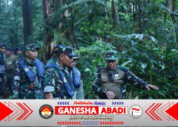 TNI Bantu Penyelamatan Badak di Taman Nasional Ujung Kulon